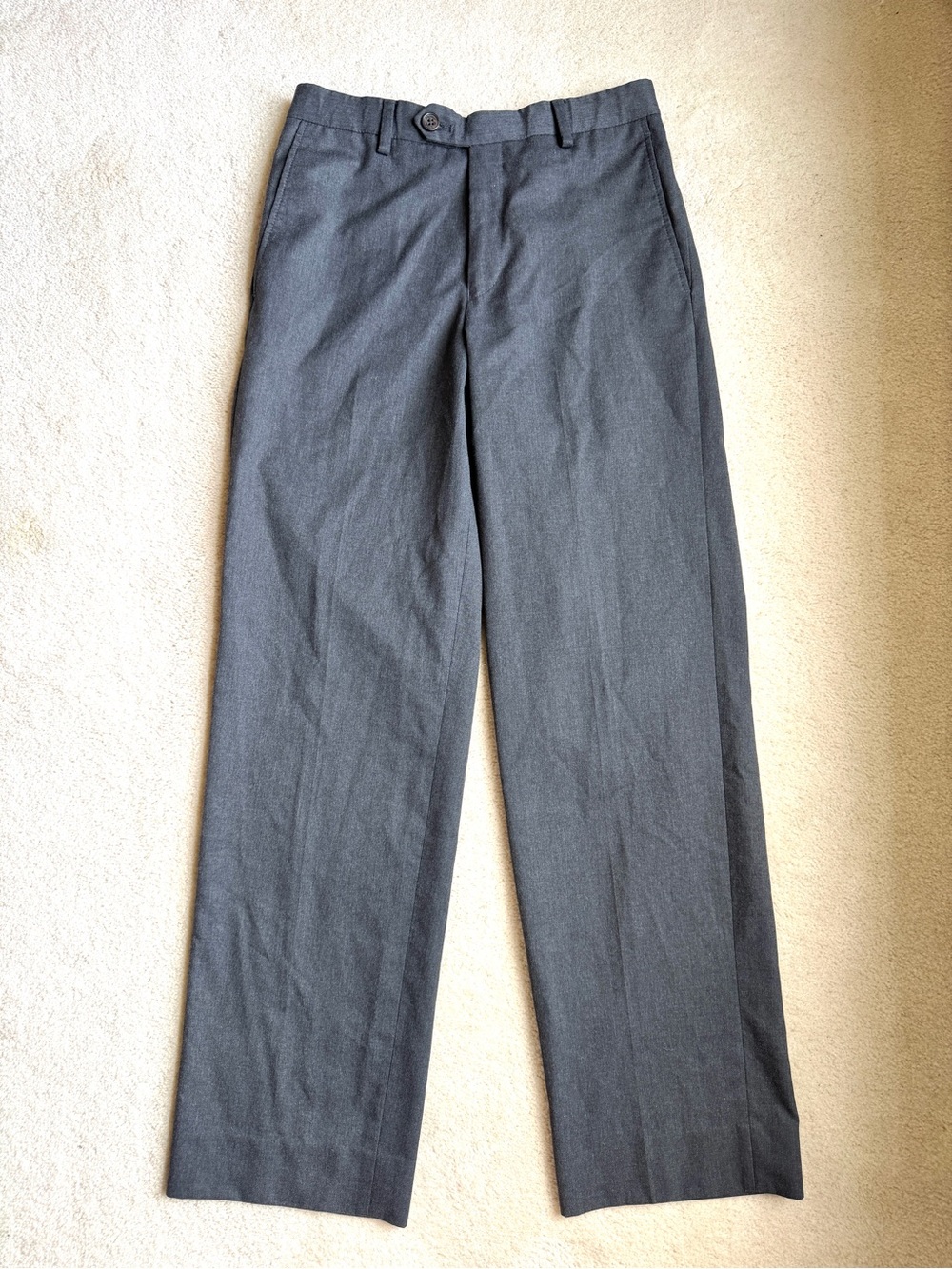 Lauren Ralph Lauren Dress Suit Pants Slacks Charcoal Gray Boys Size 12